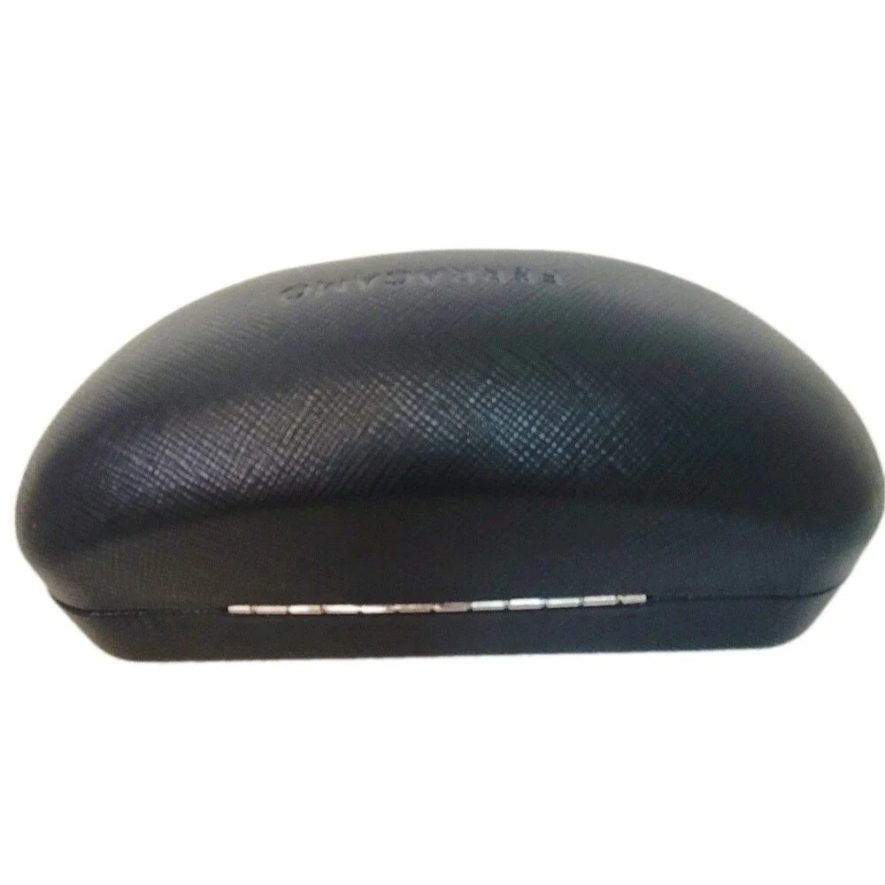 Ferragamo Black Hard Shell Eyeglasses Sunglasses Case Large Excellent Condition